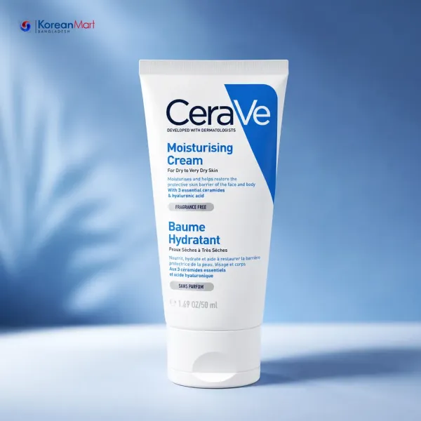 CeraVe Moisturizing Cream (Dry to Very Dry) - 50ml (France version)